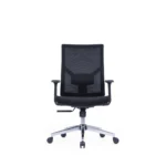 Lineform mid back ergonomic office chair with chrome base - Fozo Furniture Dubai