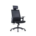 Rixa high back office chair side view - Fozo Furniture Dubai