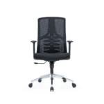 SpineX-B high back office chair with 2D armrests - Fozo Furniture Dubai