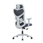 Nexo Grey PP Frame Office Chair with Adjustable Headrest & Lumbar Support Dubai - Image 2