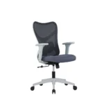Celo Grey PP Frame Office Chair with Adjustable Lumbar Support & PU Armrest Dubai