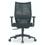Forge Black Mesh Office Chair with Adjustable Lumbar Support & Nylon Base Dubai