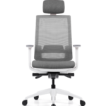 Relaxo High Back Mesh Office Chair with Adjustable Headrest & 3D Armrest Dubai