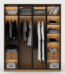 Home Marketplace2 12 4-Door Sliding Wardrobe 2100×2500×600mm
